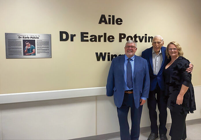 8. Pontiac Community Hospital dedicates wing to Dr. Potvin1